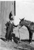 Walter Smock Sr With Horse